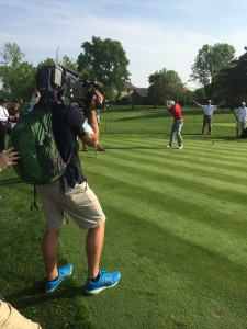 Sony XDCam Pro Golf PGA Jordan Spieth Golf Channel Columbus Chicago Video Crew Chicago  video production camera crew 